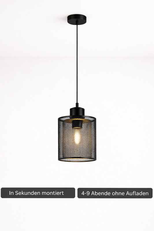 Rimo Julia - Selbstklebende Akku-Hängelampe