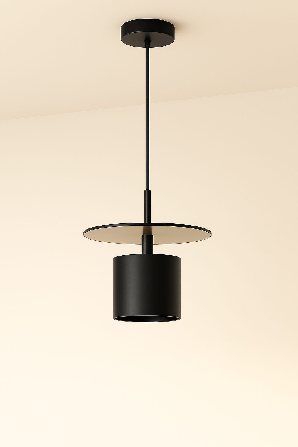 Rimo Roy - Selbstklebende Akku-Hängelampe