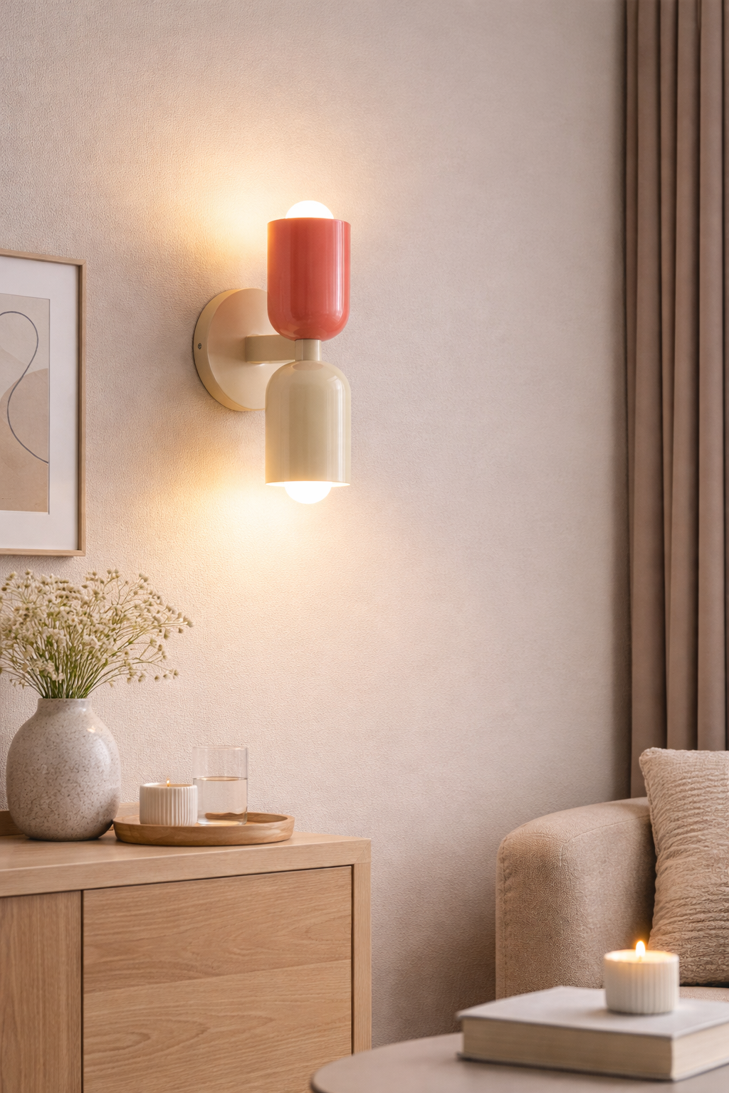 Rimo Balance - Selbstklebende Akku-Wandlampe