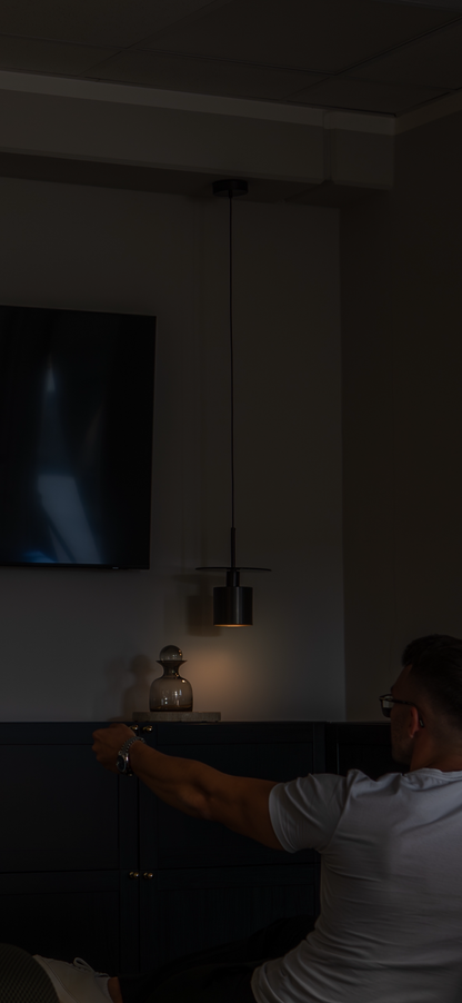 Rimo Roy - Selbstklebende Akku-Hängelampe