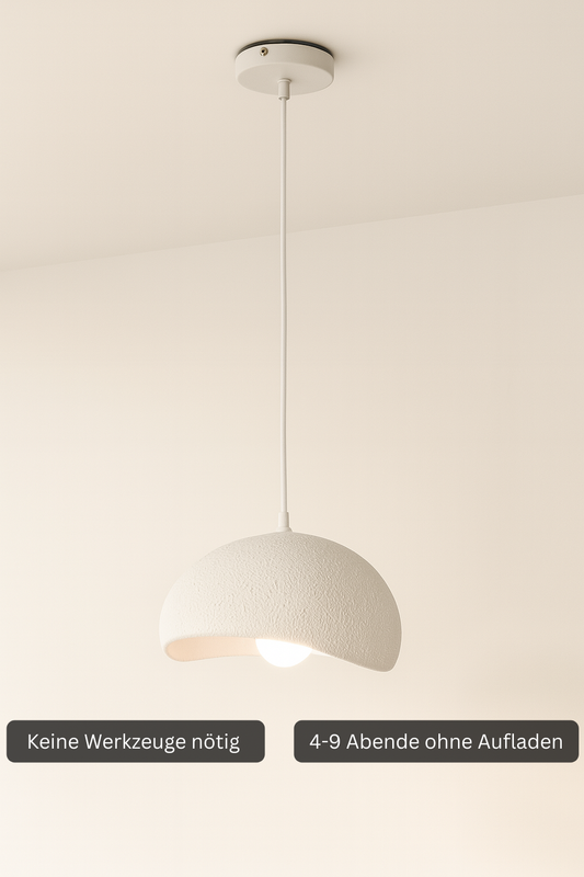 Rimo Daniel - Selbstklebende Akku-Hängelampe