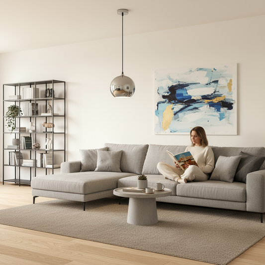 Rimo Carl - Selbstklebende Akku-Hängelampe